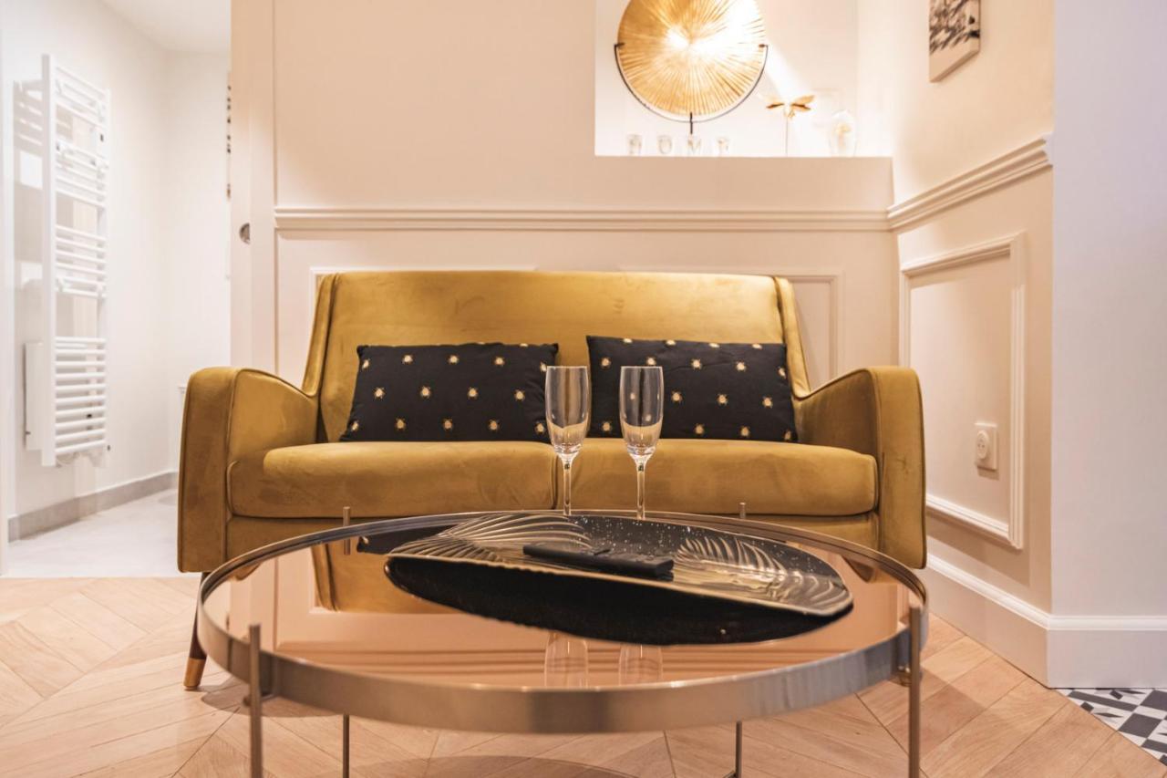 Charmant Studio Hypercentre Reims Apartment Luaran gambar