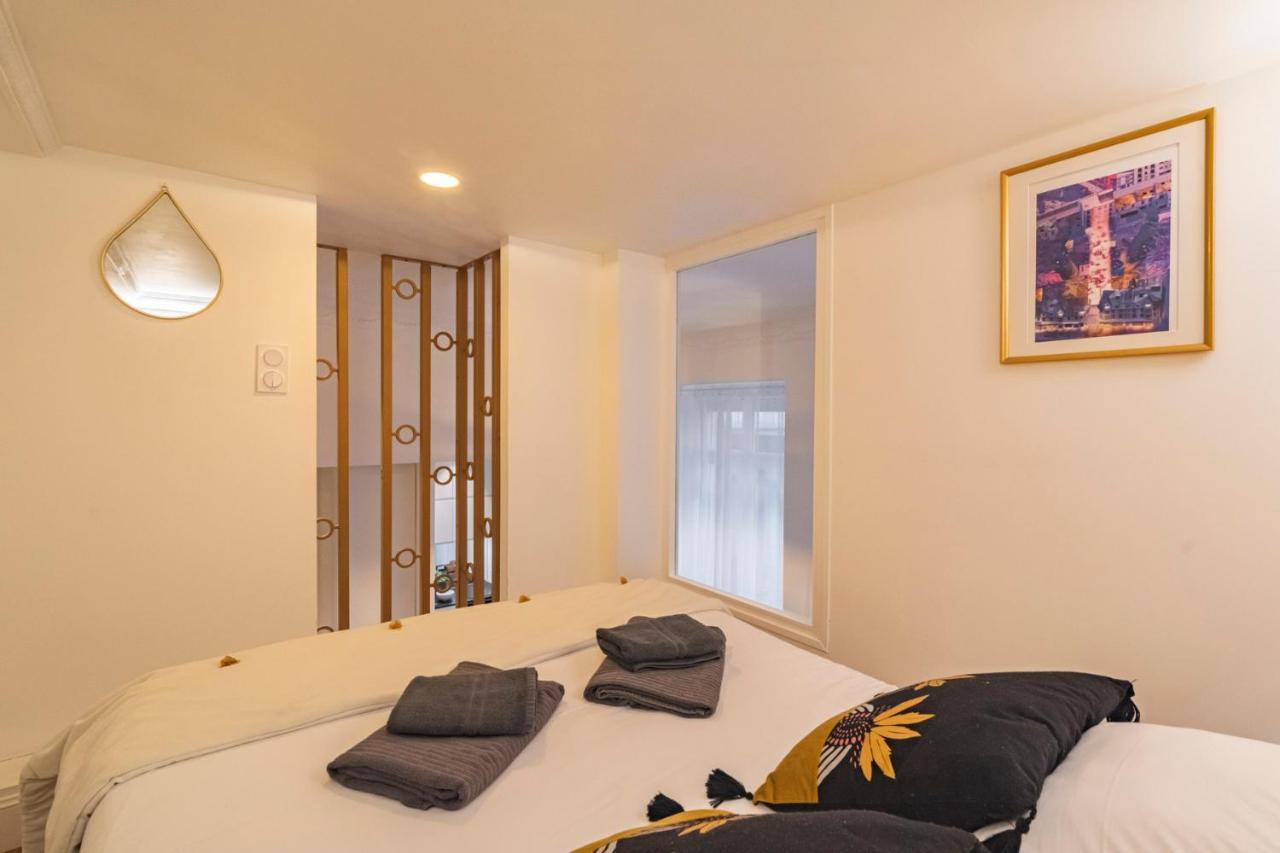 Charmant Studio Hypercentre Reims Apartment Luaran gambar