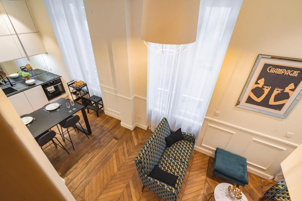 Charmant Studio Hypercentre Reims Apartment Luaran gambar